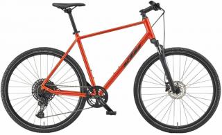 KTM X-LIFE CROSS burnt orange matt (grey + orange) 2023 Férfi Cross Trekking Kerékpár