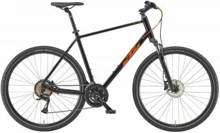 KTM X-LIFE TRACK black (orange + silver) 2023 Férfi Cross Trekking Kerékpár