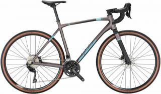 KTM X-STRADA 20 elderberry matt (blue+black) 2023 Férfi Gravel Kerékpár