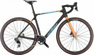 KTM X-STRADA MASTER carbon matt (pale orange+blue+lemon) 2023 Férfi Gravel Kerékpár