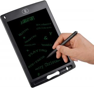 XXL Érintőképernyős tablet digitális rajztábla és notesz 12  fekete