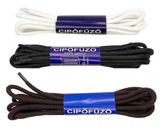 Cipőfűző vastag hengeres 180 cm , 1350 Ft / pár  (10 pár/csomag)    ()