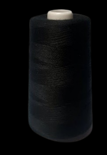 Hard fekete műszál varrócérna, 120-as, 40/2, 130 gr / 5000m / kúp ()