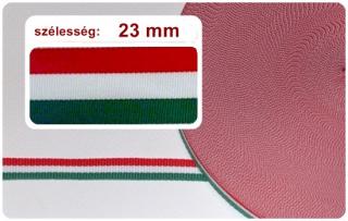 Nemzeti szalag 23 mm PES, 180 Ft/m  ( 50 méter)   (Nemzeti)