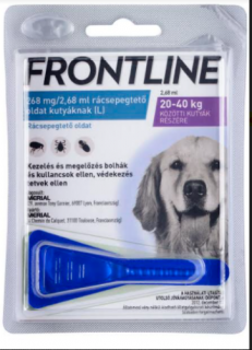 Frontline Dog spot-on 20-40kg 1x2,68ml - L