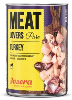 Josera Dog Meatlovers Pure Turkey konzerv 400g