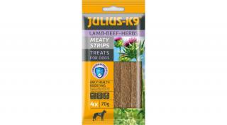 Julius K9 Meaty Strips báránnyal és gyógynövénnyel 70g