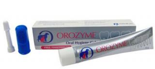 Orozyme fogkrém ujjra húzható fogkefével 70g