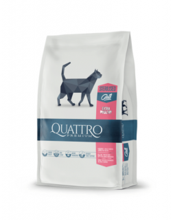 Quattro Cat Adult Sterilized csirke 1,5kg