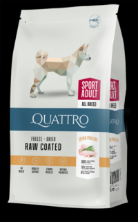 QUATTRO Dog All Breed Adult Sport csirke 12 kg