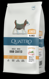 QUATTRO Dog All Breed Junior csirke 1,5kg
