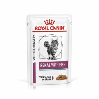 Royal Canin Feline Renal Fish alutasakos eledel – 12x85g