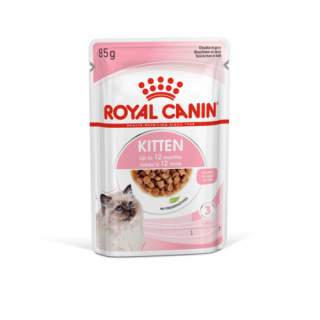 Royal Canin Kitten Gravy szószos nedveseledel – 12x85g