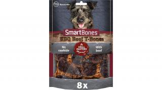 SmartBones BBQ marhalábszár ízű rágófalat 3db