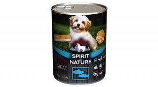 Spirit Of Nature Dog konzerv tonhallal és lazaccal 415g