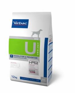 Virbac HPM Diet Dog Urology Dissolution  Prevention – U 12kg