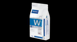 Virbac HPM Diet Dog Weight 1 Loss  Diabetes – W1 12kg