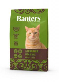 Visán Banters Cat Sterilised Fish and Rice 8kg