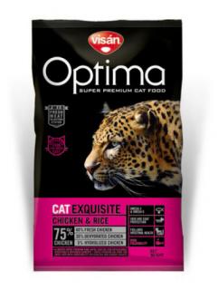 Visán Optimanova Cat Exquisite Chicken and Rice 8kg