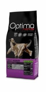 Visán Optimanova Dog Adult Medium Chicken and Rice 12kg