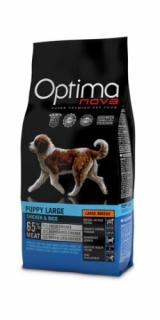 Visán Optimanova Dog Puppy Large Chicken and Rice 12kg