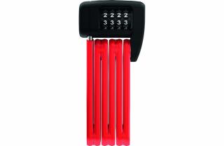ABUS hajtogatható lakat számzárral BORDO Lite Mini 6055C/60, piros