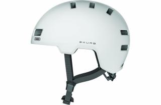 ABUS kerékpáros városi sisak Skurb, ABS, pearl white, L (58-61 cm)