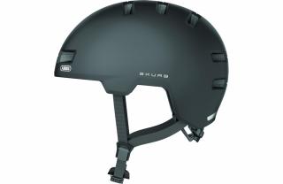 ABUS kerékpáros városi sisak Skurb, ABS, titan, L (58-61 cm)