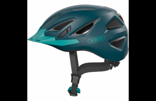 ABUS kerékpáros városi sisak Urban-I 3.0, In-Mold, core green, M (52-58 cm)