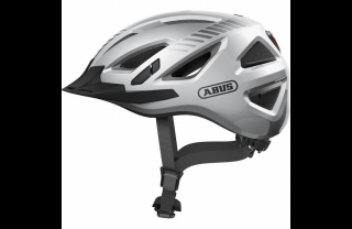 ABUS kerékpáros városi sisak Urban-I 3.0 Signal, In-Mold, silver, L (56-61 cm)