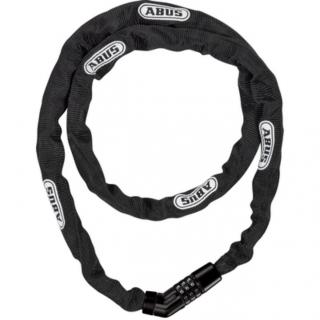 ABUS láncos lakat számzárral Steel-O-Chain 4804C/75, fekete