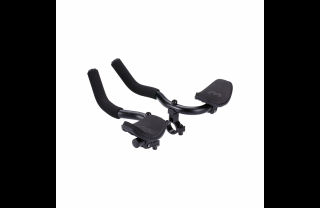 BHB-59 időfutam könyöklő kerékpárhoz AeroComfort 22.2-31.8 mm fekete