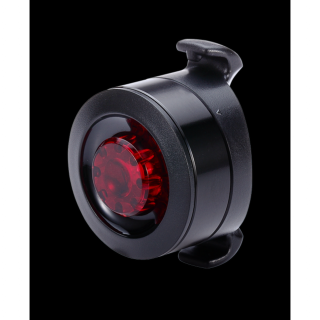 BLS-122 kerékpáros világítás Spy hátsó mini lámpa, 7 lumen, fekete