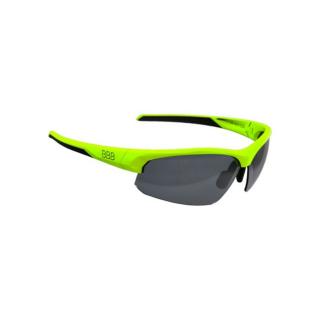 BSG-58 kerékpáros szemüveg Impress matt neon sárga keret / PC füst lencsékkel