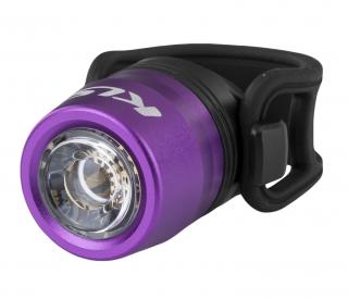 Első tölthető világítás IO USB Front, purple