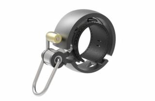 Knog Oi LUX fekete kerékpáros csengő 22,2