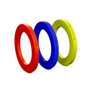 Magura MT féknyereghez gyűrű szett (2 dugattyús) [kék-piros-neon sárga]