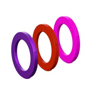 Magura MT féknyereghez gyűrű szett (2 dugattyús) [lila-piros-pink]