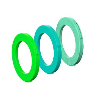 Magura MT féknyereghez gyűrű szett (2 dugattyús) [zöld-cián-menta]