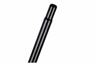 Nyeregcső 25,4x300mm acél fekete