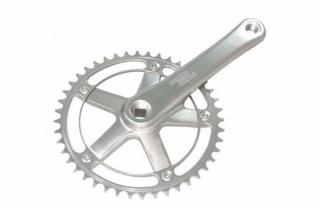 Sturmey Archer FCT68 SingleSpeed/Fixie/Pálya 48T négyszögtengelyes hajtómű [ezüst-ezüst, 48, 170 mm]