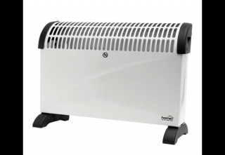 Álló konvektor fűtőtest, 750W/1250W/2000W, fehér