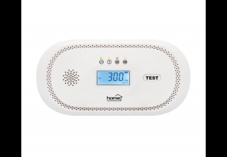 Szén-monoxid vészjelző, LCD kijelző , elemes