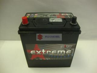 Akkumulátor 40 Ah Extreme Bal pozitívos, vékony sarus