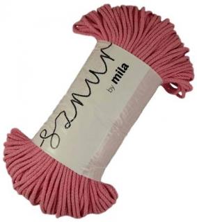 3 mm Sznur P28 - rózsaszín (Összetétel: Pamut, hossza: 100m,)