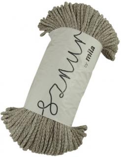3 mm Sznur PM101 - bézs vajas foltos (Összetétel: Pamut,)