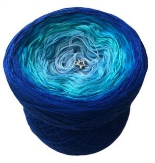 4 szálú Álomfonal Blue Ombre 500 m (színek : )