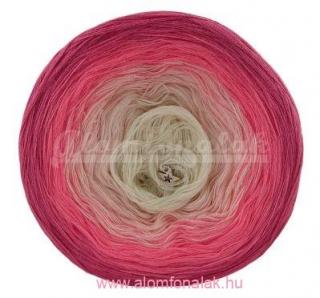 4 szálú Álomfonal Rose Reverse 500 m (színek :  110, 185, 210,)