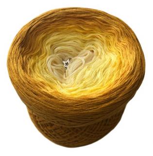 4 szálú Álomfonal Yellow Ombre 500 m (színek : )