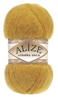 Alize Angora Gold 02 - mustár (20% Gyapjú, 80% Akril)